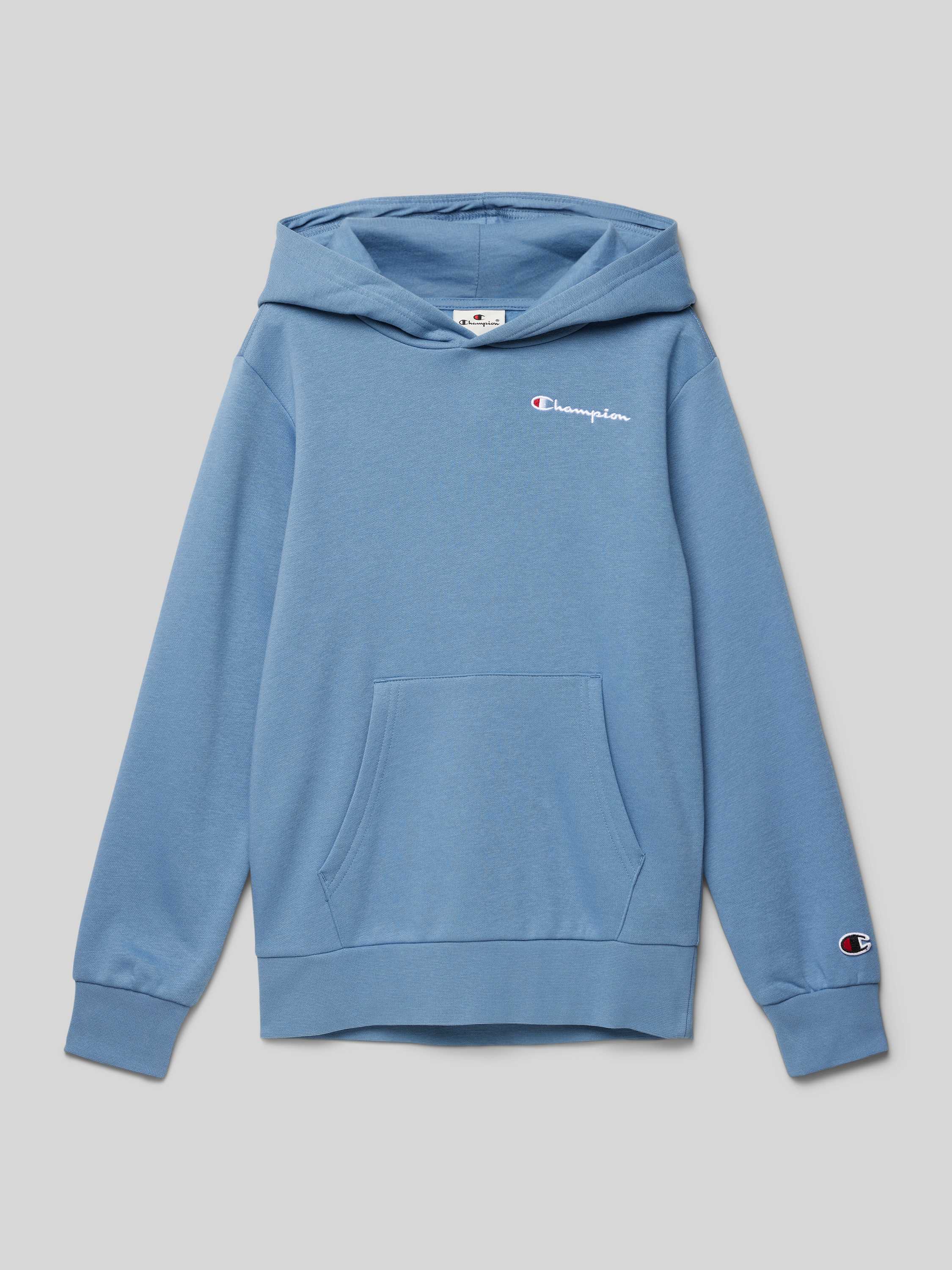 Champion Script Logo Fleece Hoodie Junior