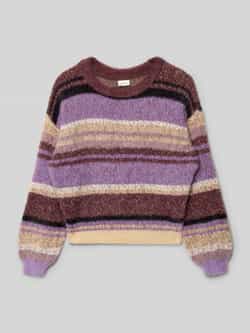 S.Oliver RED LABEL Regular fit gebreide pullover met meerkleurig motief