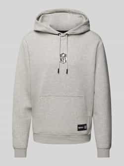 Boss Orange Hoodie met motiefprint model 'NFL'