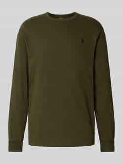Polo Ralph Lauren Shirt met lange mouwen logostitching en ronde hals