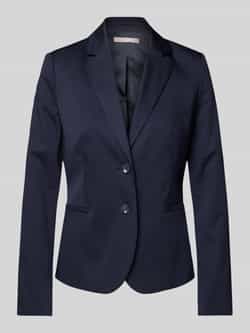 Christian Berg Woman Selection Regular fit blazer met reverskraag en paspelzakken