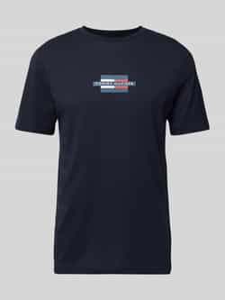 Tommy Hilfiger Shirt met korte mouwen FLAG BOX TEE Met een ronde hals
