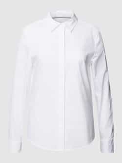 Boss Overhemdblouse met platte kraag model 'Beamara'