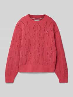 Tommy Hilfiger Teens Gebreide pullover met ronde hals model 'CHENILLE'