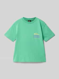 Quiksilver T-shirt met labelprint