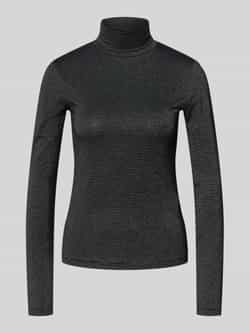 Vero Moda Slim fit turtleneck van viscosemix model 'LAVA GLITTER'