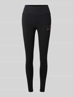EA7 Emporio Armani Legging met labeldetail en elastische band