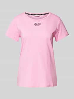 LIU JO SPORT T-shirt met labelprint