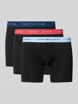 Tommy Hilfiger Slim fit boxershort van katoenmix in een set van 3 stuks