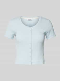 Guess Jeans T-shirt met drukknoopsluiting