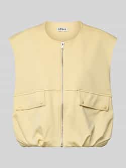 Ichi Gilet met viscose en klepzakken model 'KATE'