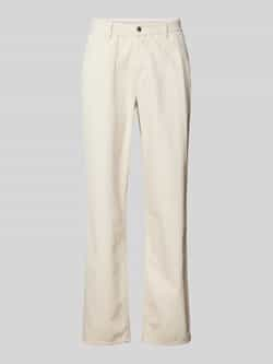 Forét Tapered fit broek met elastische band model 'CLAY'