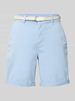 S.Oliver RED LABEL Regular fit korte chino met gevlochten riem