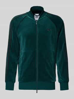 Adidas Originals Slim fit sweatjack met logostitching