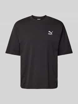 PUMA PERFORMANCE T-shirt met labelstitching model 'BETTER CLASSICS'
