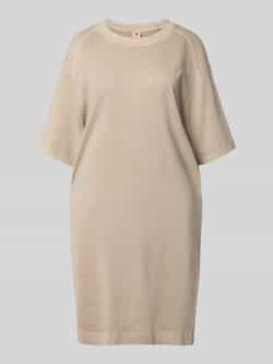 G-Star RAW Overdyed Saddle Sleeve Loose T-Shirt Jurk Beige Dames