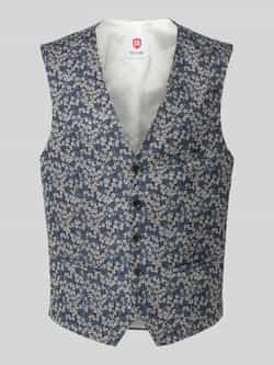 CG Club of Gents Slim fit gilet met paspelzakken