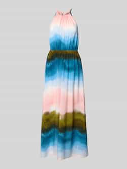 Tom Tailor Denim Getailleerde maxi-jurk van pure viscose