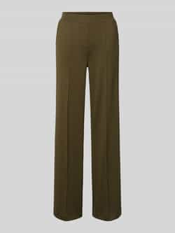 Smith and Soul Straight leg stoffen broek met vaste persplooien