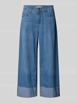 MAC Korte jeans met wijde pijpen model 'NEVADA'