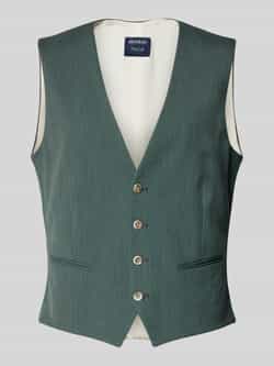MCNEAL Slim fit gilet met all-over motief