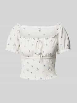 Only Regular fit top met all-over motief model 'HILLARY'