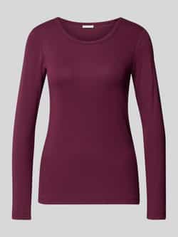 Tom Tailor Regular fit shirt met lange mouwen van katoenmix