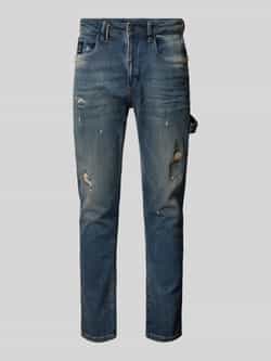 ELIAS RUMELIS Comfort fit jeans in destroyed-look model 'Jolando'