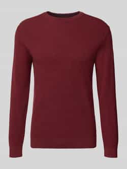 Tom Tailor Regular fit gebreide pullover van puur katoen