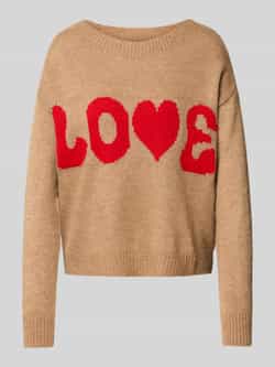 ZABAIONE Loose fit gebreide pullover met wol