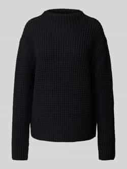 Marc O'Polo DENIM Trui met staande kraag met trendy breipatroon