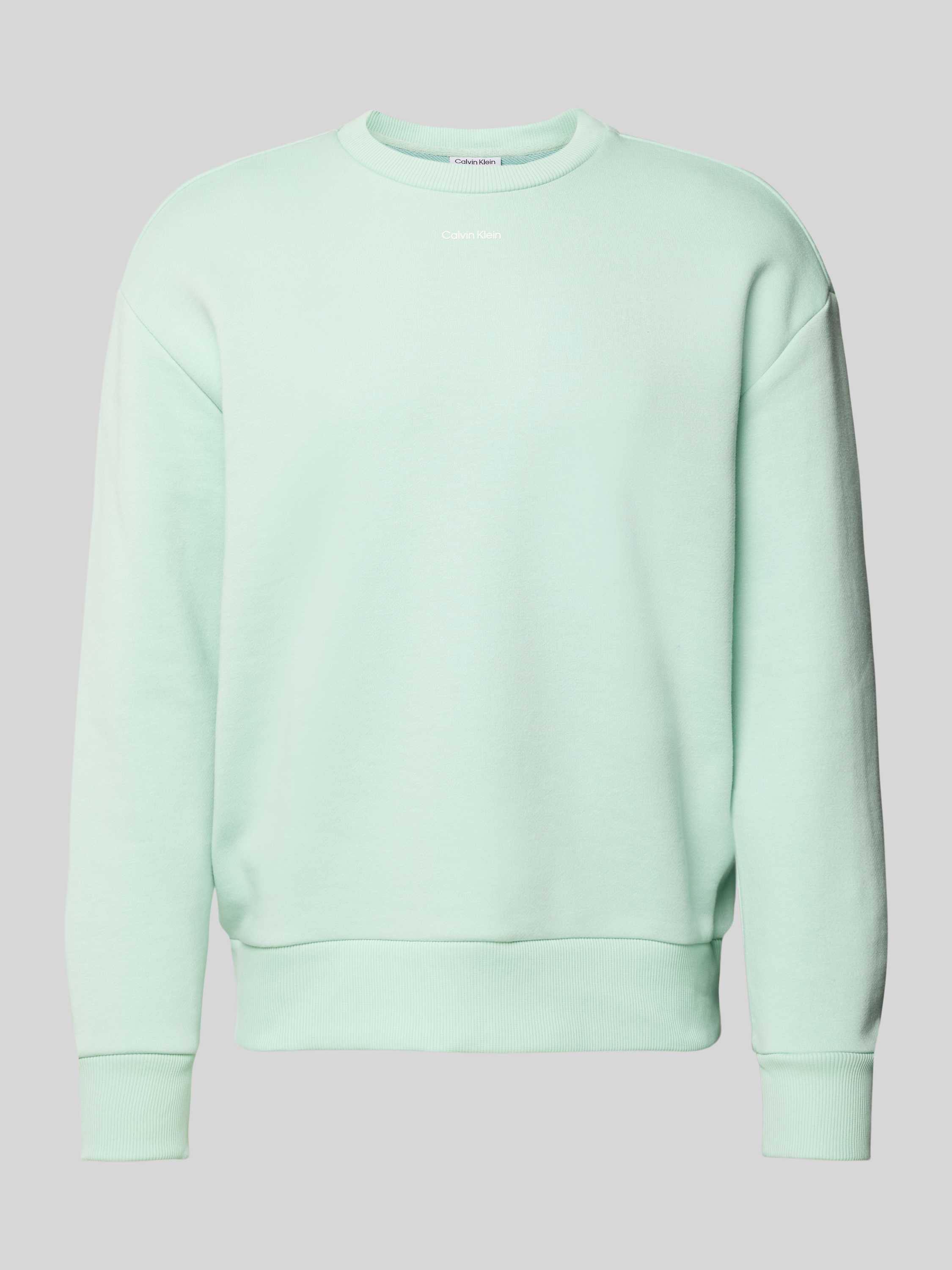CK Calvin Klein Sweatshirt met labelprint model 'NANO'
