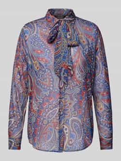Lauren Ralph Lauren Overhemdblouse met blinde knoopsluiting model 'KRISTY'