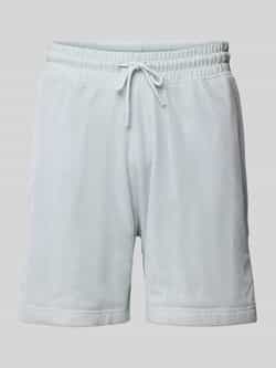 Boss Orange Korte broek met elastische band model 'Summermesh'