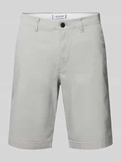 jack & jones Regular fit korte chino met riemlussen model 'DAVE'