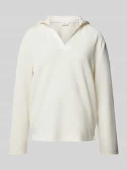 S.Oliver BLACK LABEL Loose fit shirt met capuchon met satijndetails