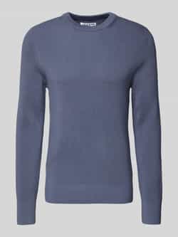 JAKE*S STUDIO MEN Gebreide pullover met ronde hals