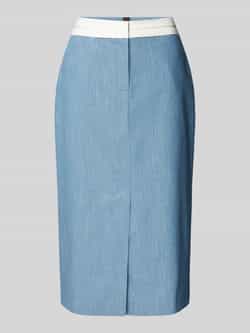 Stefanel Midi-rok in denimlook