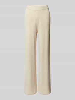 JAKE*S STUDIO WOMAN Straight leg stoffen broek met structuurmotief
