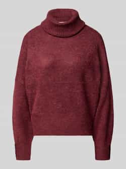Ichi Regular fit gebreide pullover met alpaca model 'IHKAMARA'