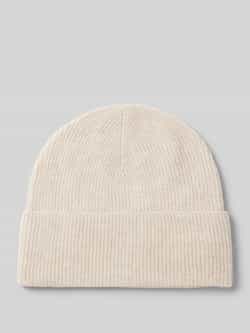 Christian Berg Woman Regular fit muts met wol in gebreide look