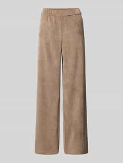 MAC Stoffen broek met Franse steekzakken model 'Chiara'