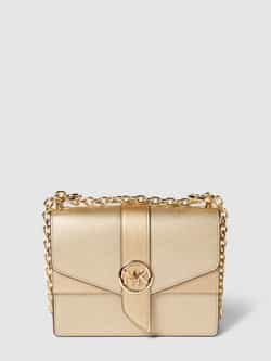 MICHAEL Kors Schoudertas van leer met labeldetail model 'GREENWICH'