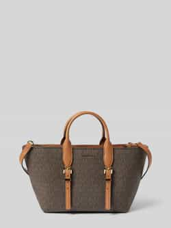 Michael Kors Bruine Schoudertas met Ritssluiting Brown Dames