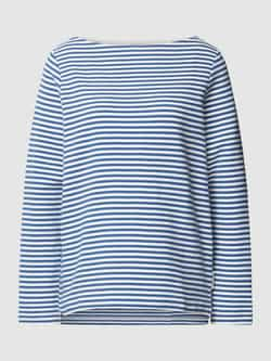 Marc O'Polo Gestreept langemouwenshirt Blue Dames