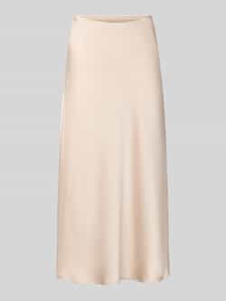 NEO NOIR Midirok van satijn met elastische band model 'Bovary'