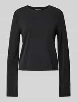 Jake*s Casual Longsleeve met ronde hals