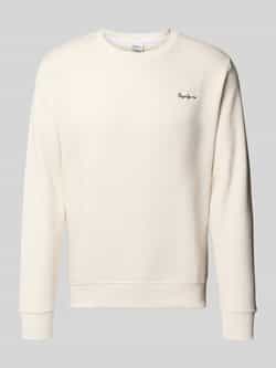 Pepe Jeans Regular fit sweatshirt van katoenmix model 'MACBETH'