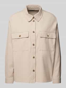 Only Oversized overhemdjack van corduroy en puur katoen model 'MOXIE'