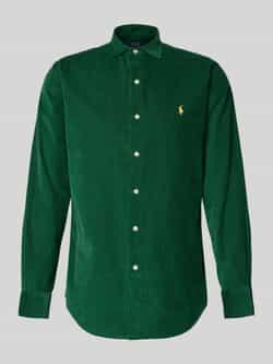Polo Ralph Lauren Regular fit vrijetijdsoverhemd met logostitching model 'CORDUROY'